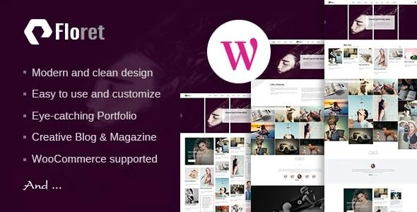 Floret – Creative Multipurpose WordPress Theme