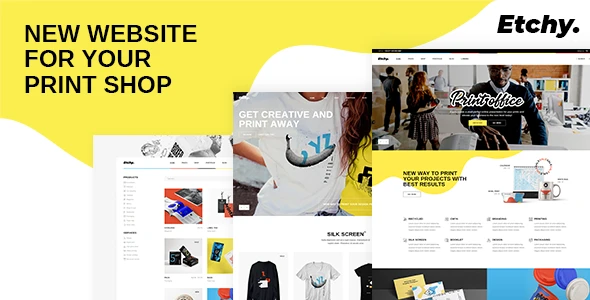 Etchy – Print Shop WordPress Theme