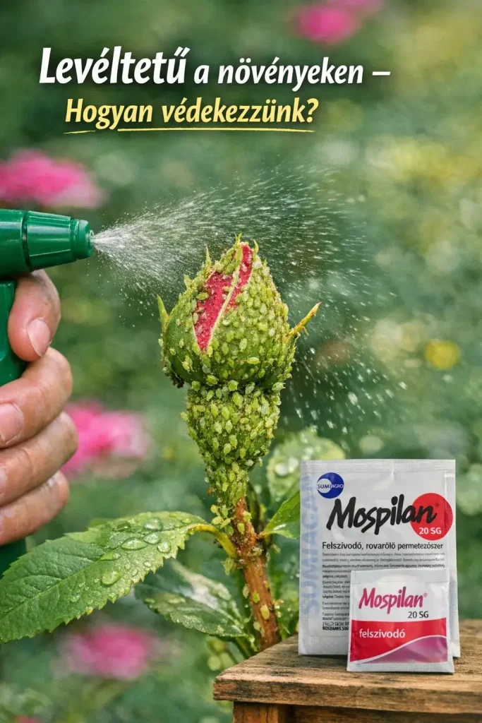 Levéltetű elleni szerek összehasonlítása: Mospilan, Teppeki, Karate Zeon