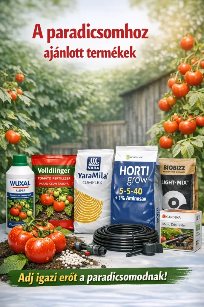 A paradicsomhoz ajánlott termékek részletes magyarázata: miért működnek ilyen jól?