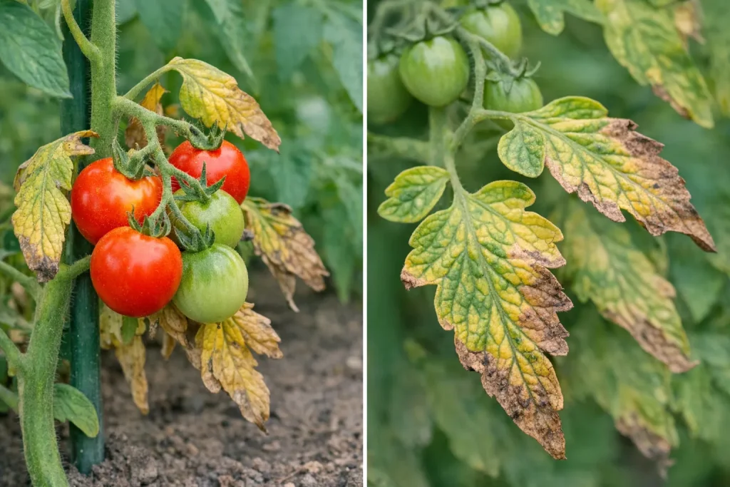 Miért sárgul a paradicsom levele? 7 ok és a biztos megoldások