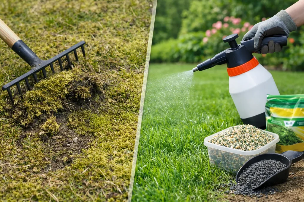 Hogyan szabaduljunk meg a mohától a gyepben Budapesten és Pest megyében?