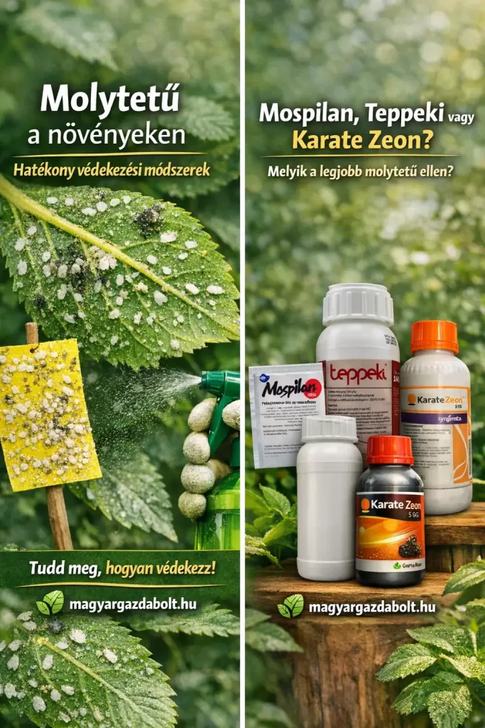 Molytetű a növényeken – hatékony védekezési módszerek”
