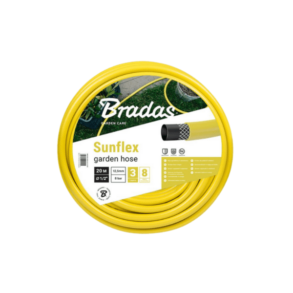 Locsolótömlő, SUNFLEX 12″ Locsolótömlő, SUNFLEX 1/2″