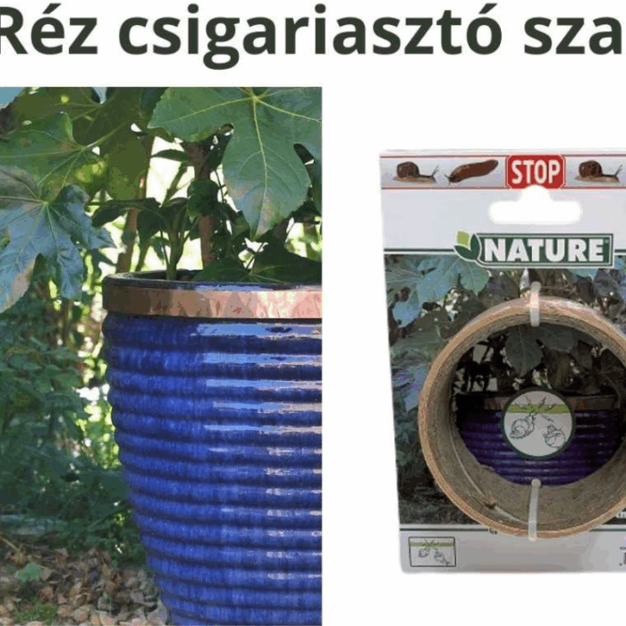 Csigariasztó rézszalag 4m*30mm