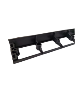 Ágyásszegély fekete OBRB 1025/75/45 mm