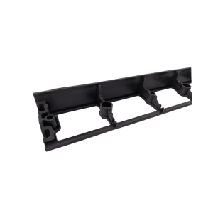 Ágyásszegély fekete OBRB 1025/75/45 mm