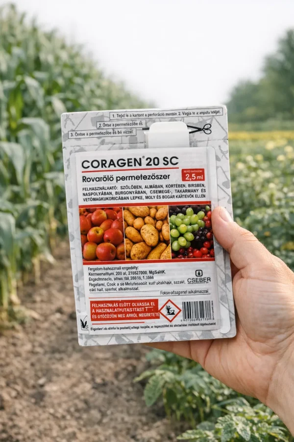 A Coragen 20 SC korszerű rovarölő permetezőszer lepke‑ és bogárkártevők ellen A Coragen 20 SC korszerű rovarölő permetezőszer lepke‑ és bogárkártevők ellen