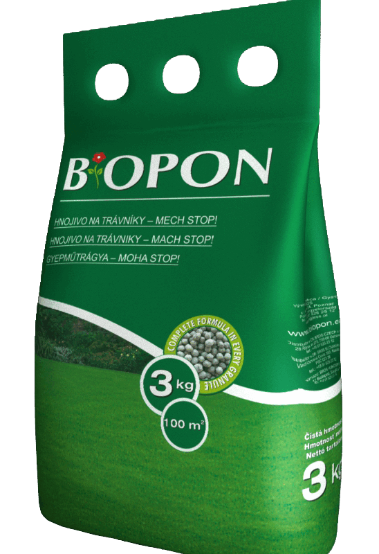 Biopon gyepműtrágya moha-stop