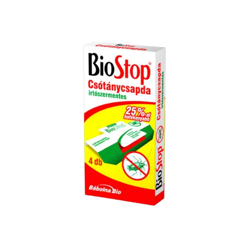 BIOSTOP csótánycsapda 4 db-os