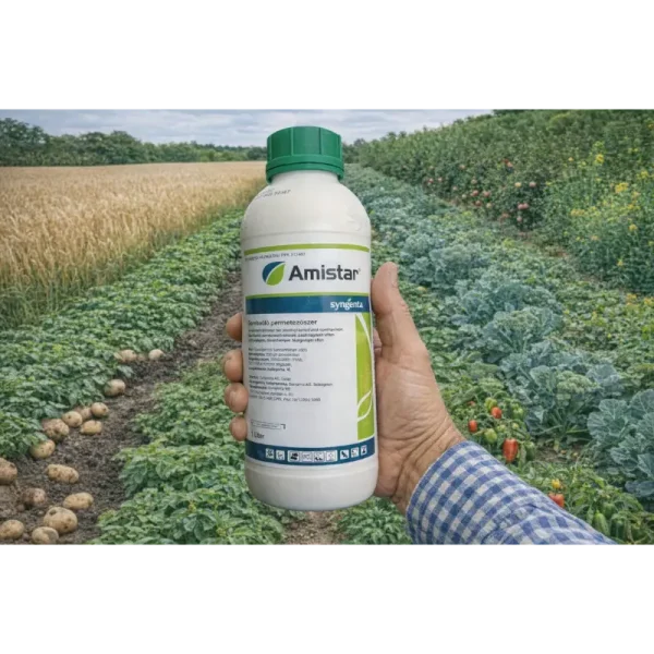 Amistar gombaölő – azoxistrobin hatóanyagú felszívódó védelem burgonya, búza és zöldségfélék ellen Amistar gombaölő – azoxistrobin hatóanyagú felszívódó védelem burgonya, búza és zöldségfélék ellen
