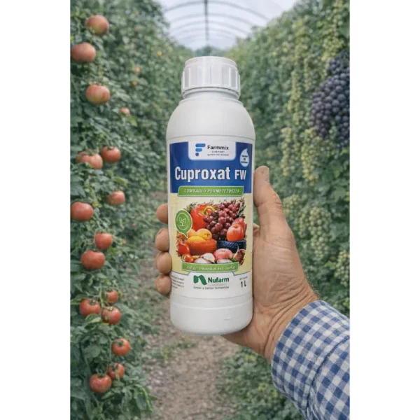 Cuproxat FW gombaölő és baktériumölő – tribázikus réz-szulfát kontakt védelem Cuproxat FW gombaölő és baktériumölő – tribázikus réz-szulfát kontakt védelem