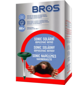 Bros Vakondriasztó ultrahangos napelemes