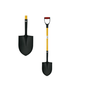 Ásó-lapát hegyes + üvegsz. nyél D fogó