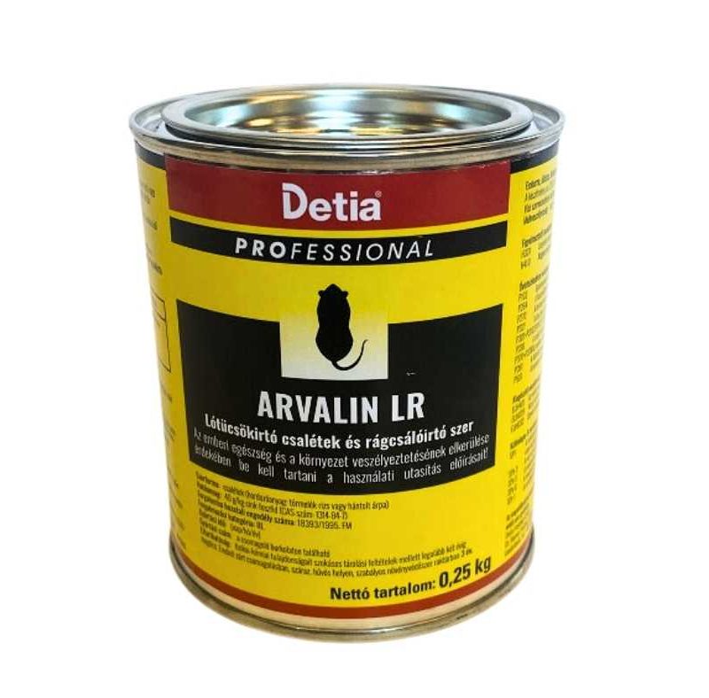 Arvalin LR 0,25kg - Lótücsök Irtó Csalétek és Rágcsálóirtó Szer Arvalin LR 0,25kg - Lótücsök Irtó Csalétek és Rágcsálóirtó Szer