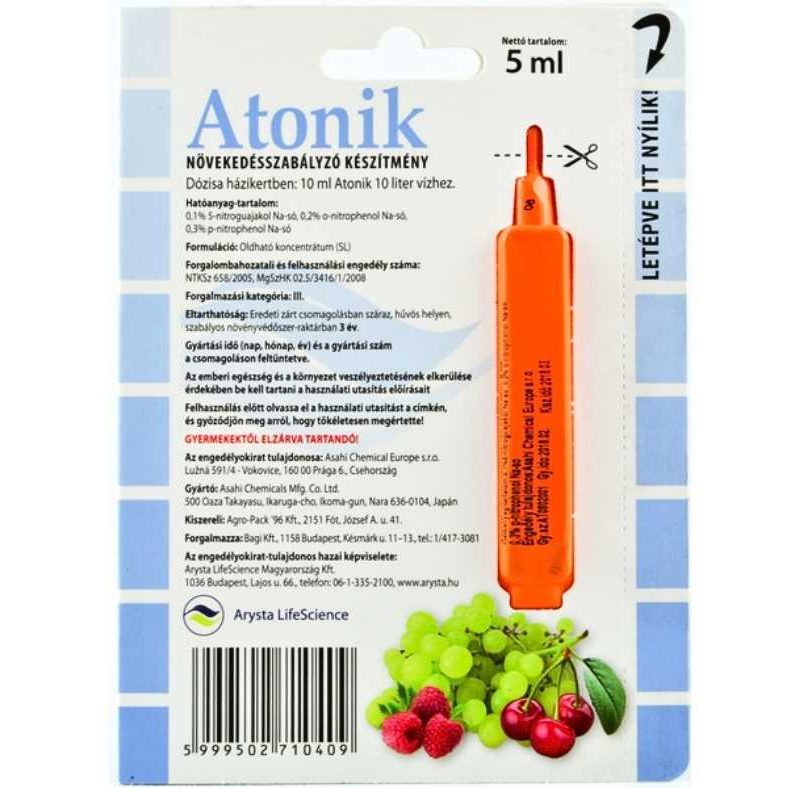 Atonik 5ml - Professzionális Növekedésszabályozó Szer