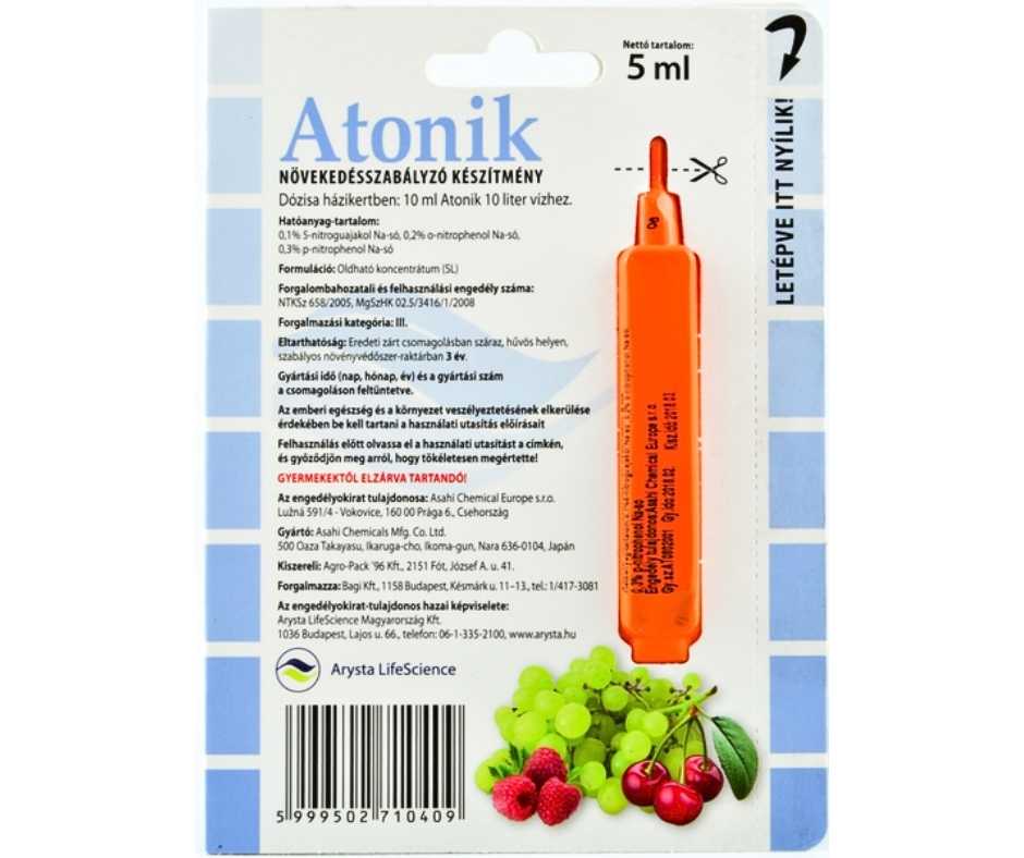 Atonik 5ml - Professzionális Növekedésszabályozó Szer