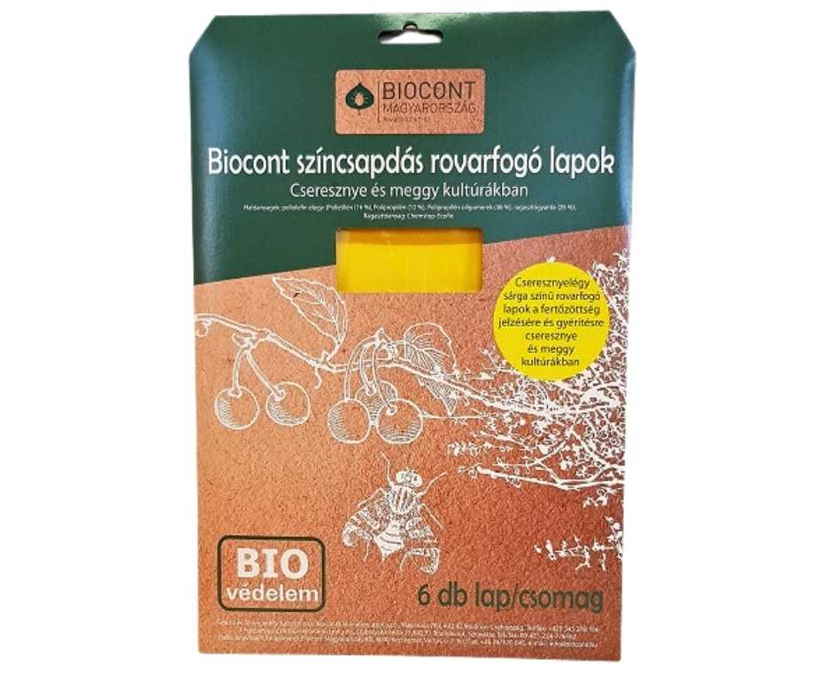 Biocont cseresznyelégy színcsapda 6db-os
