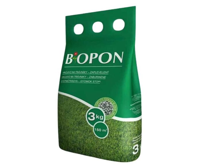 Biopon gyepműtrágya gyom-stop