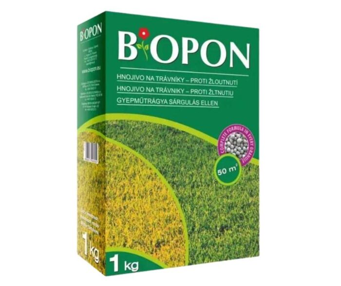 BIOPON műtr. Gyep – Sárgulás ellen