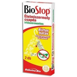 BIOSTOP Élelmiszermoly Csapda 2 db - Láthatatlan Őr a Kamrában