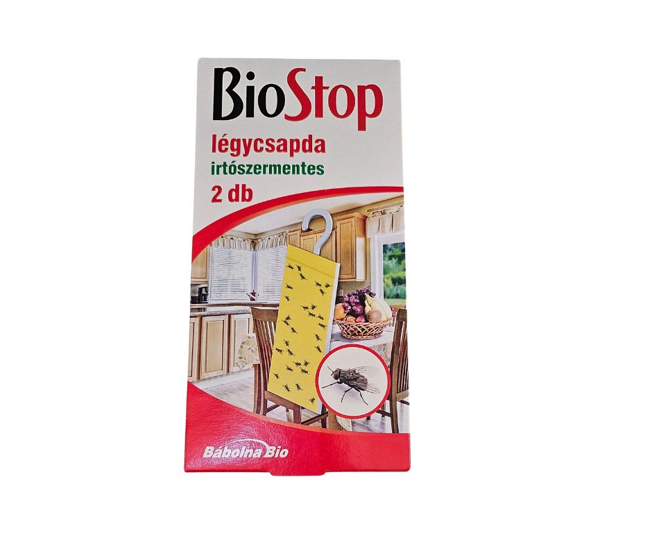 BIOSTOP Plusz Légyfogó Lap 2 db - Tudományos Légyfogás