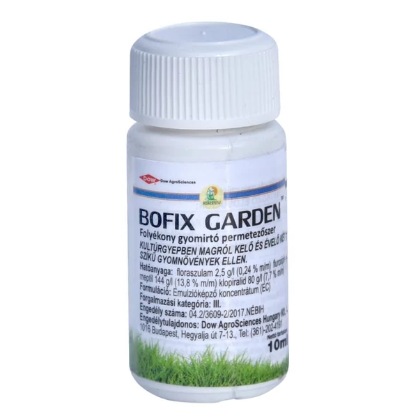 Bofix Garden 10 ml szelektív gyomirtó Bofix Garden 10 ml szelektív gyomirtó