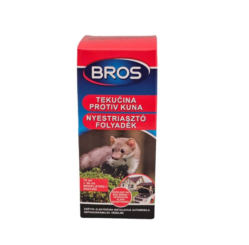 Bros Nyestriasztó Folyadék 0,1 L - Természetes Riasztás