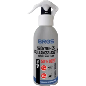 Bros Szúnyog és Kullancsriasztó trópusi, szórófejes 130ml (50% DEET)