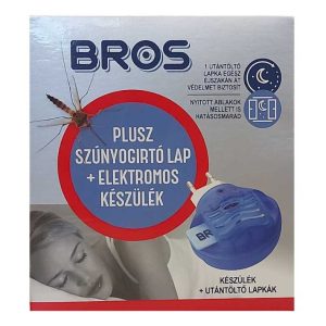 Bros Szúnyogirtó kombi készülék+10 lapka