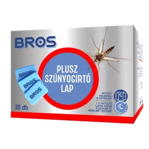 Bros Szúnyogrirtó készülékhez 20ut.lapka
