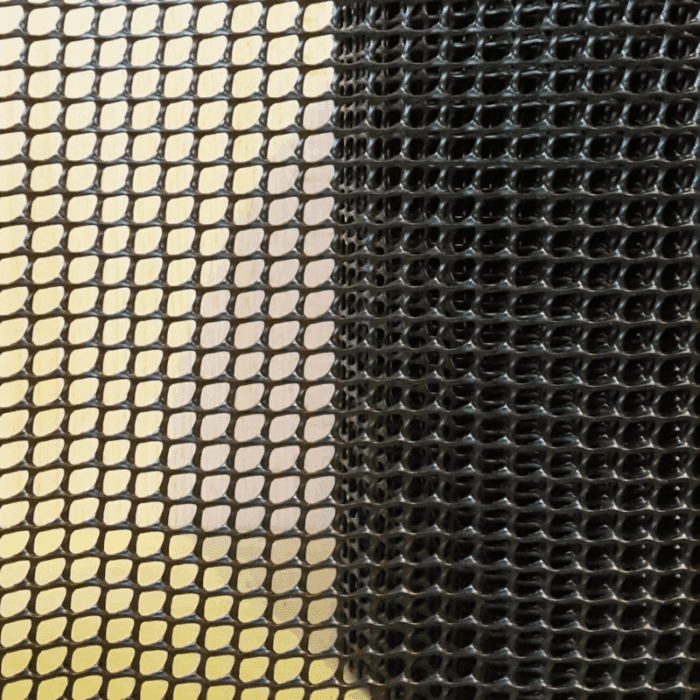 Ereszháló fekete 0,17 * 6 m fóliás