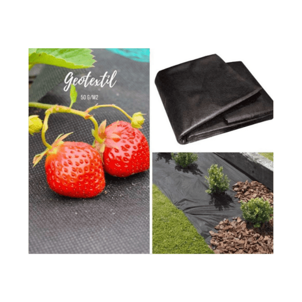 Geotextil 50g/m2 fekete