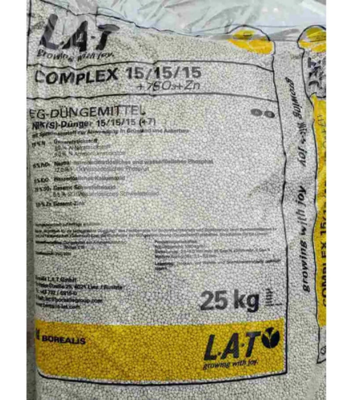 Komplex NPK műtrágya 15-15-15 5 kg