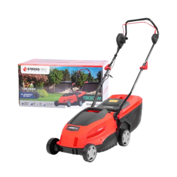 Fűnyíró Strend Pro TBE1332, elektromos, 1,3 kW, vágásszélesség 32 cm