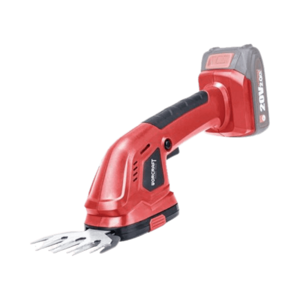 Olló Worcraft CGS-S20LiC ShareSYS, 20V Li-Ion, kerti, fűhöz, 2in1