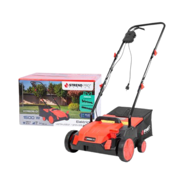 Talajlazító Strend Pro HYA5015-01, 2in1, elektromos, 1,5 kW, levegőztető, munkaszélesség 32 cm