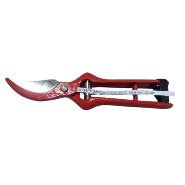 Metszőolló spanyol tip. piros kov. 23 cm Metszőolló spanyol tip. piros kov. 23 cm