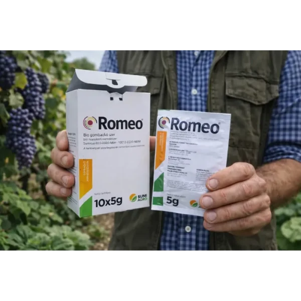 Romeo bio gombaölő szer – Bio elicitor szőlőre és zöldségekre Romeo bio gombaölő szer – Bio elicitor szőlőre és zöldségekre