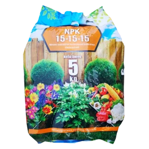 Komplex NPK 15-15-15 Műtrágya