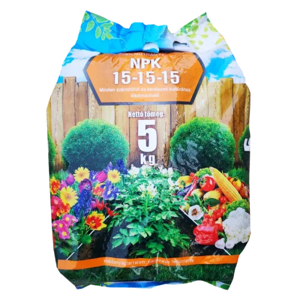 Komplex NPK 15-15-15 Műtrágya