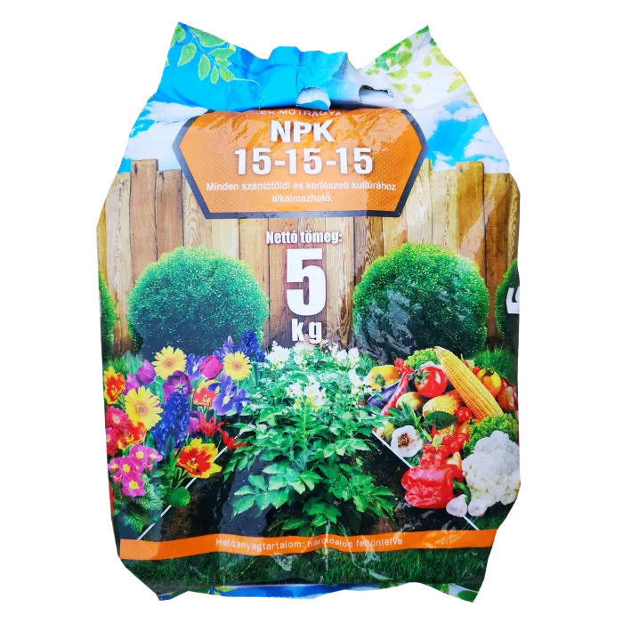 Komplex NPK 15-15-15 Műtrágya 