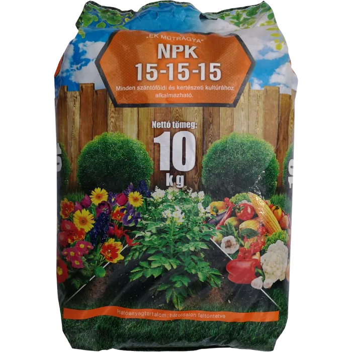 Komplex NPK 15-15-15 Műtrágya 10 kg