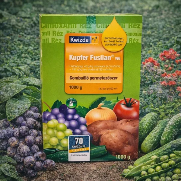 Kupfer Fusilan WG 30 g – kombinált rézoxiklorid + cimoxanil gombaölő