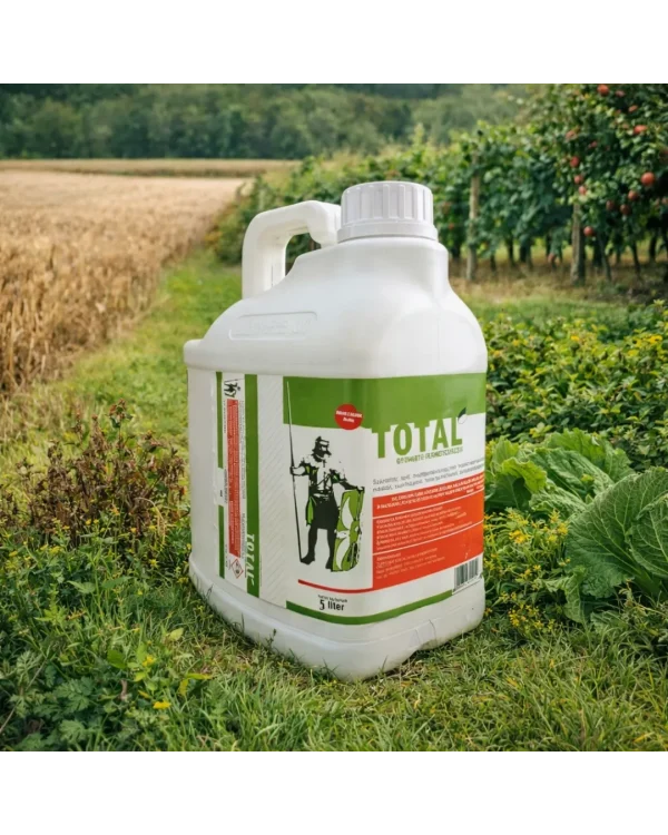 Total Totális Gyomirtó 5 l – 360 g/l glifozát hatóanyaggal, szisztémikus gyomirtó szer