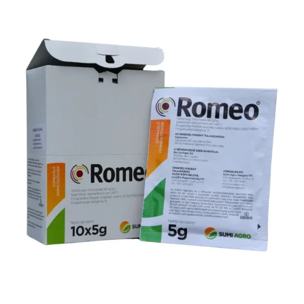 Romeo gombaölő szer 5 g – Bio elicitor szőlőre és zöldségekre | III. kategória – csak üzletben