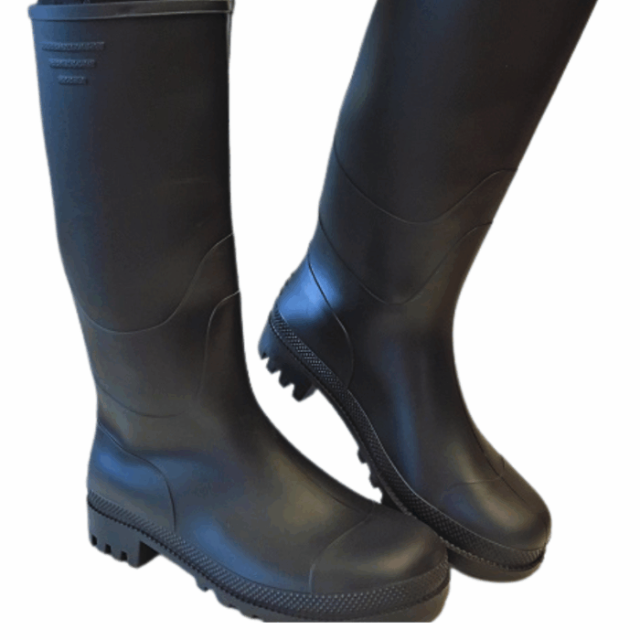 Gumicsizma ITALBOOT H.szárú Fekete