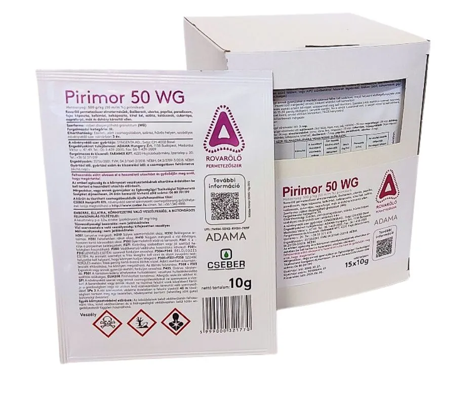 Pirimor 50 WG rovarölő szer – gyors és hatékony védelem levéltetvek ellen