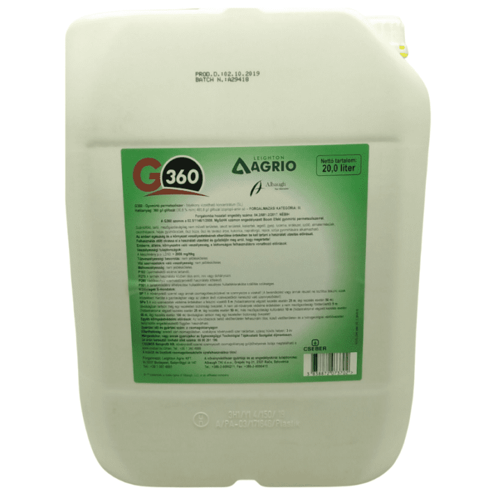 G 360 totális gyomírtó 20 l
