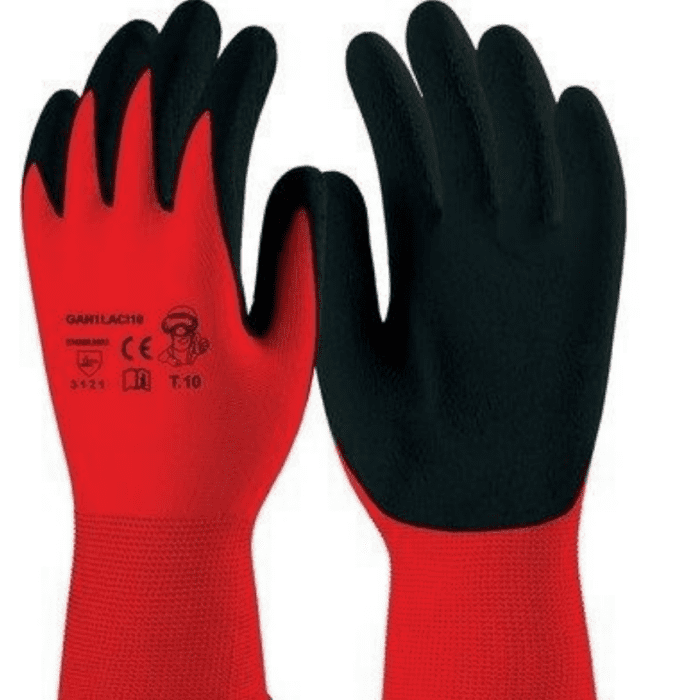 Kesztyű mártott latex GAN1Laci10 (10db/cs)